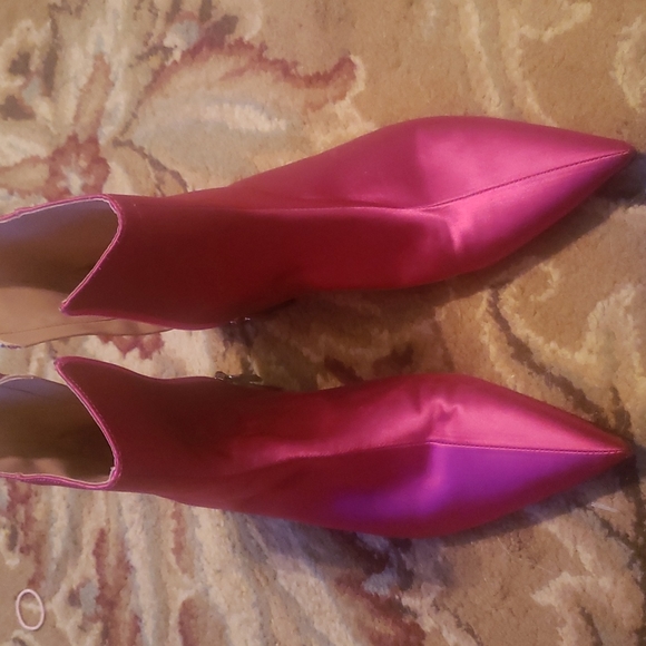 Zara Shoes - Zara satin boots 38 or 7.5